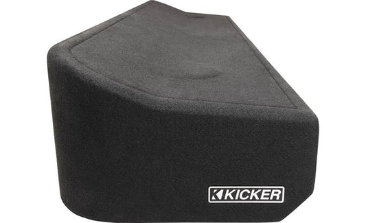 Kicker 51KFDL7T102 L7T custom subwoofer enclosure with two 10" speakers — fits select 2009-21 Ford F-series trucks