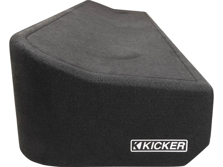 Kicker 51KFDL7T102 L7T custom subwoofer enclosure with two 10" speakers — fits select 2009-23 Ford F-series trucks