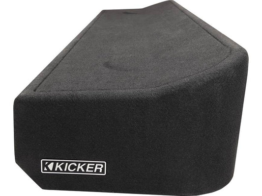 Kicker 51KFDL7T102 L7T custom subwoofer enclosure with two 10" speakers — fits select 2009-23 Ford F-series trucks