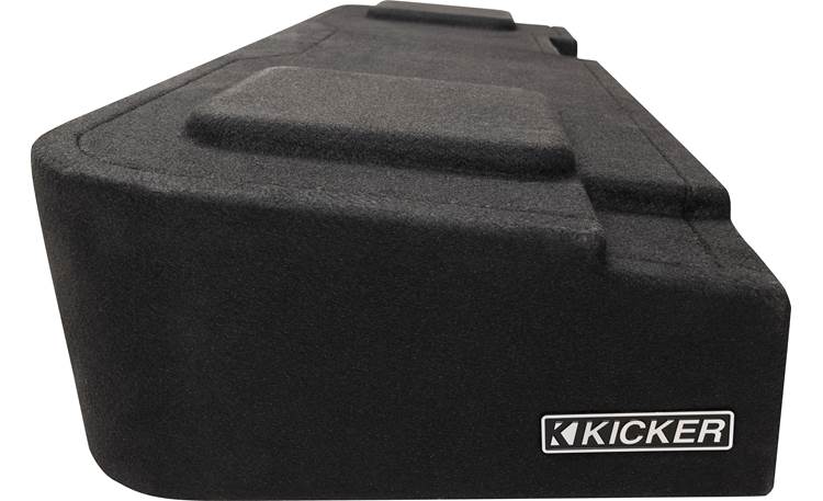 Kicker 51KGMDL7T122 L7T custom subwoofer enclosure with two 12" speakers — fits select 2008-up Chevrolet Silverado and GMC Sierra Crew Cab trucks