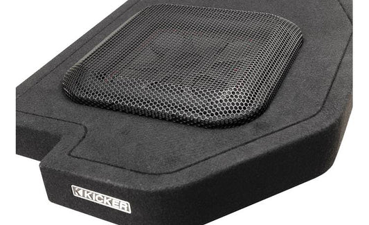 Kicker 51KRDL7T102 L7T custom subwoofer enclosure with two 10" speakers — fits select 2002-up RAM Crew Cab and Quad Cab trucks