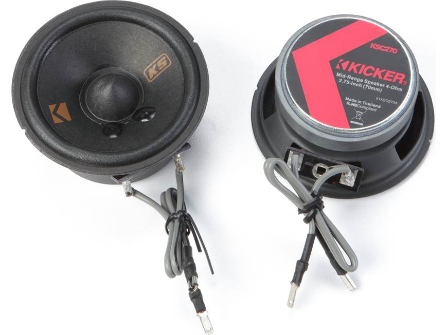 Kicker KSC270 KS Series 2-3/4" mid/tweeters