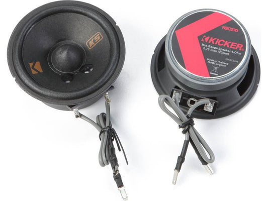 Kicker KSC270 KS Series 2-3/4" mid/tweeters