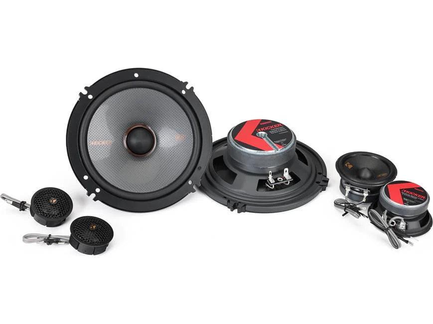 Kicker KSS365 KS Series 6-1/2" 3-way component speaker system
