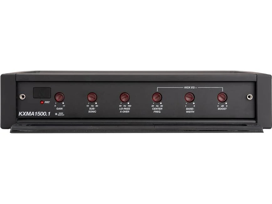 Kicker 51KXMA1500.1 Mono marine subwoofer amplifier — 1500 watts RMS x 1 at 1 ohm