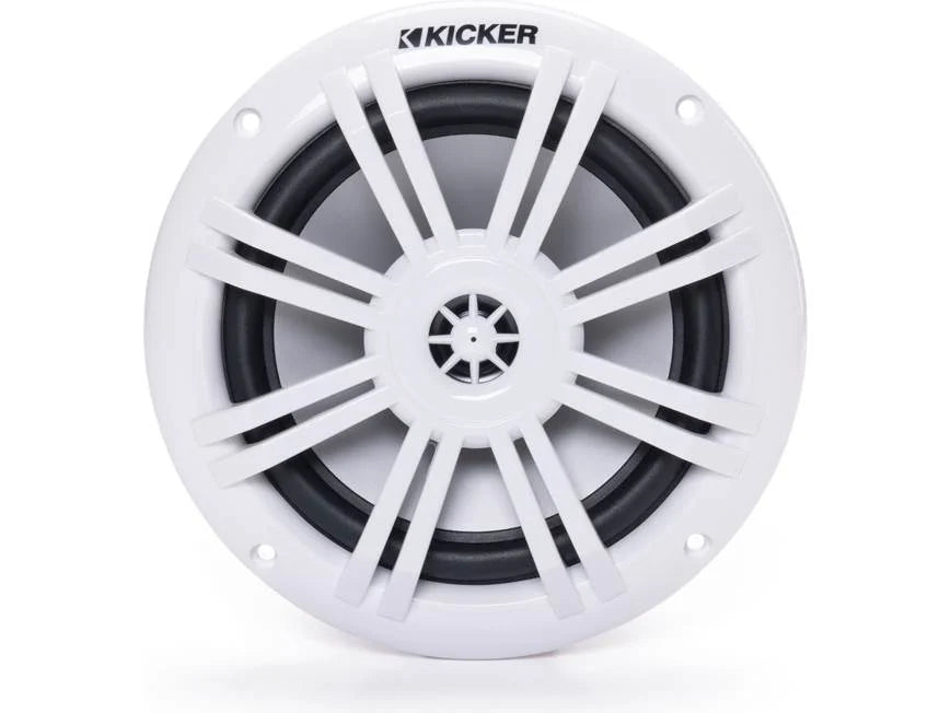 Kicker 51KM604WL 6-1/2" 2-way marine speakers with RGB LED lighting