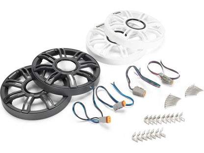 Kicker 51MSC65 6-1/2" 2-way marine speakers with RGBW LED lighting
