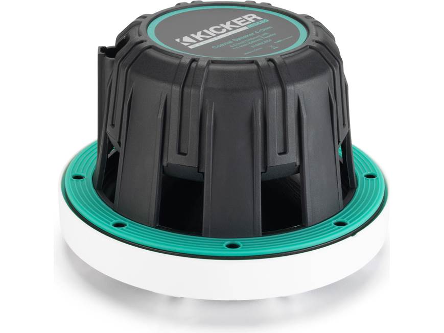 Kicker 51MSC65 6-1/2" 2-way marine speakers with RGBW LED lighting