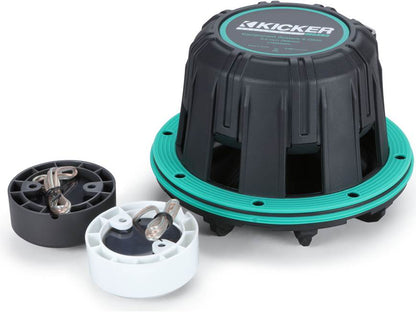 Kicker 51MSS65 6.5" marine component speakers with RGBW LED lighting
