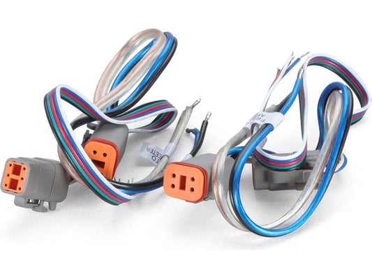 Kicker 51MSS65 6.5" marine component speakers with RGBW LED lighting