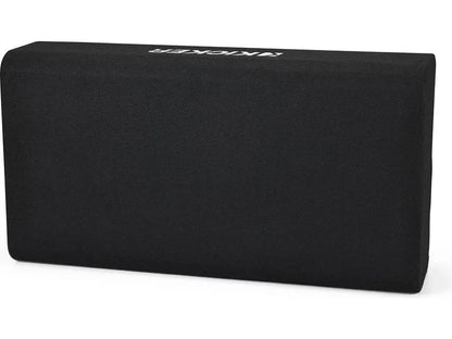 Kicker 51PTRTP12 Low-profile down-firing 500-watt powered enclosure with CompRT® 12" shallow-mount subwoofer and passive radiator