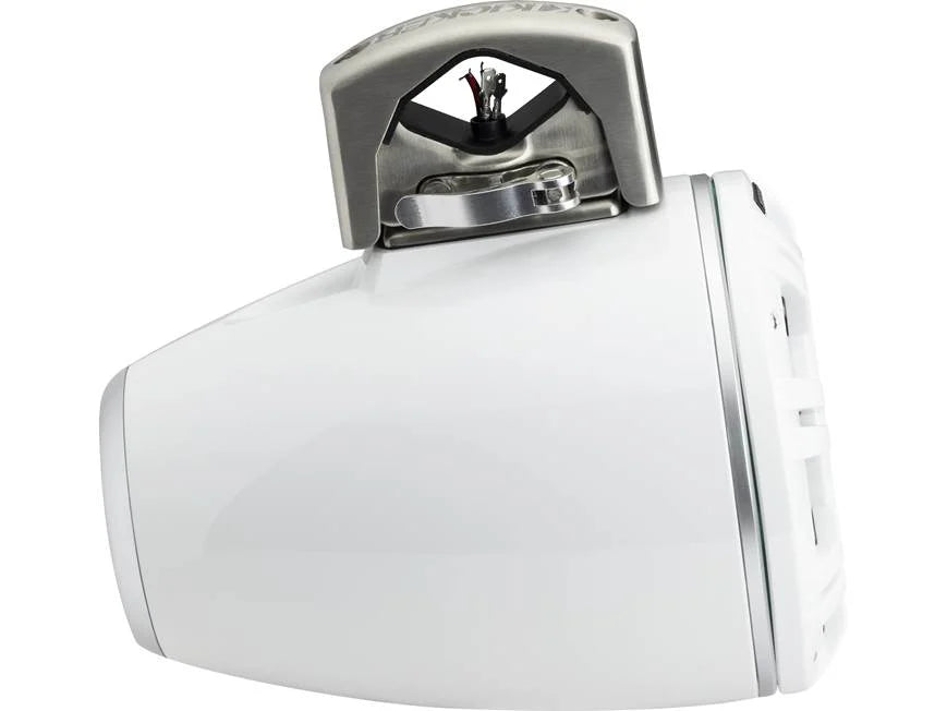 Kicker 51KMTCXL8 8" marine wakeboard tower speaker with RGB lighting (White)
