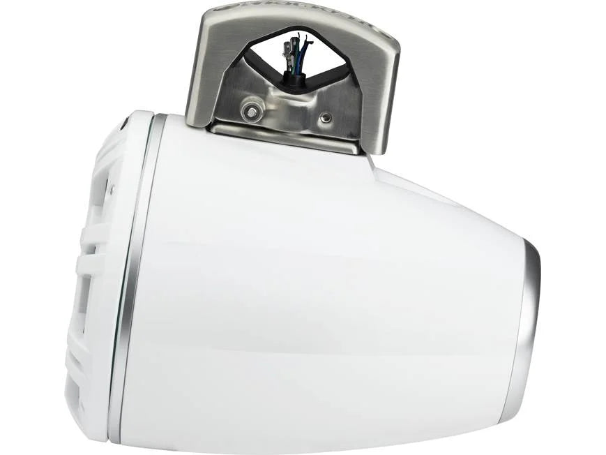 Kicker 51KMTCXL8 8" marine wakeboard tower speaker with RGB lighting (White)