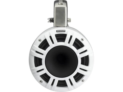 Kicker 51KMTCXL8 8" marine wakeboard tower speaker with RGB lighting (White)
