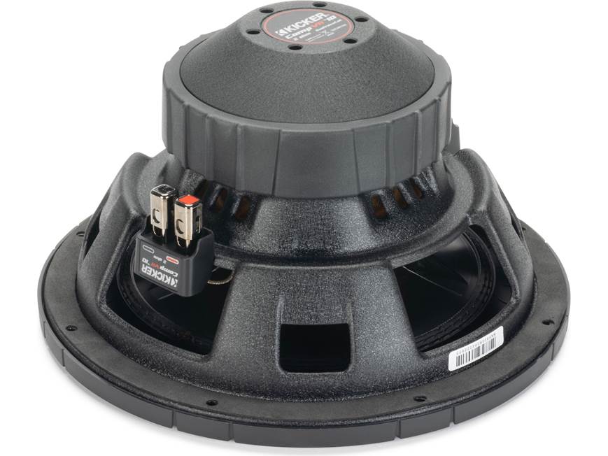 Kicker CompVR 52CVR102 CompVR® 10" subwoofer with dual 2-ohm voice coils