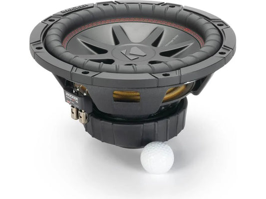 Kicker CompVR 52CVR102 CompVR® 10" subwoofer with dual 2-ohm voice coils