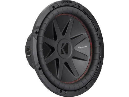 Kicker CompVR 52CVR122 CompVR® 12" subwoofer with dual 2-ohm voice coils