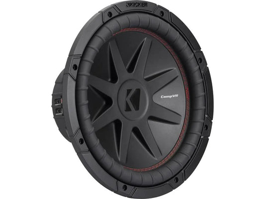 Kicker CompVR 52CVR122 CompVR® 12" subwoofer with dual 2-ohm voice coils