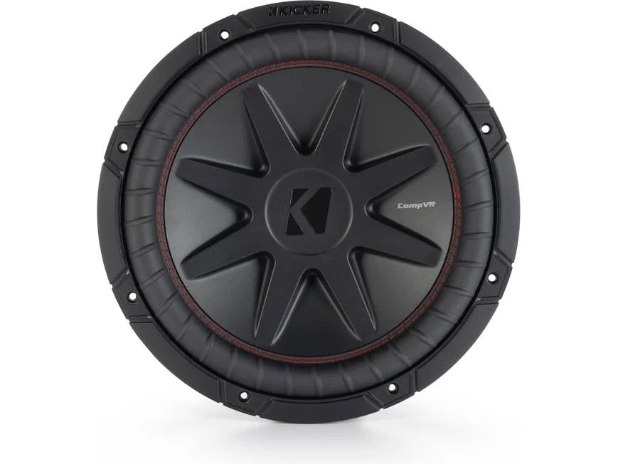 Kicker CompVR 52CVR124 CompVR® 12" subwoofer with dual 4-ohm voice coils