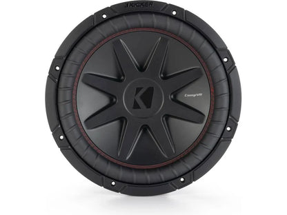 Kicker CompVR 52CVR124 CompVR® 12" subwoofer with dual 4-ohm voice coils