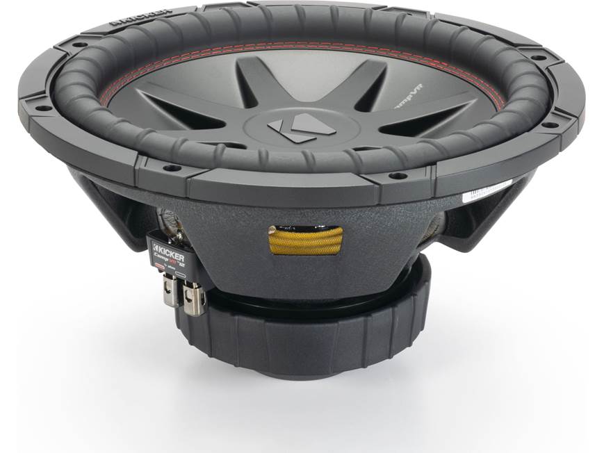 Kicker CompVR 52CVR124 CompVR® 12" subwoofer with dual 4-ohm voice coils