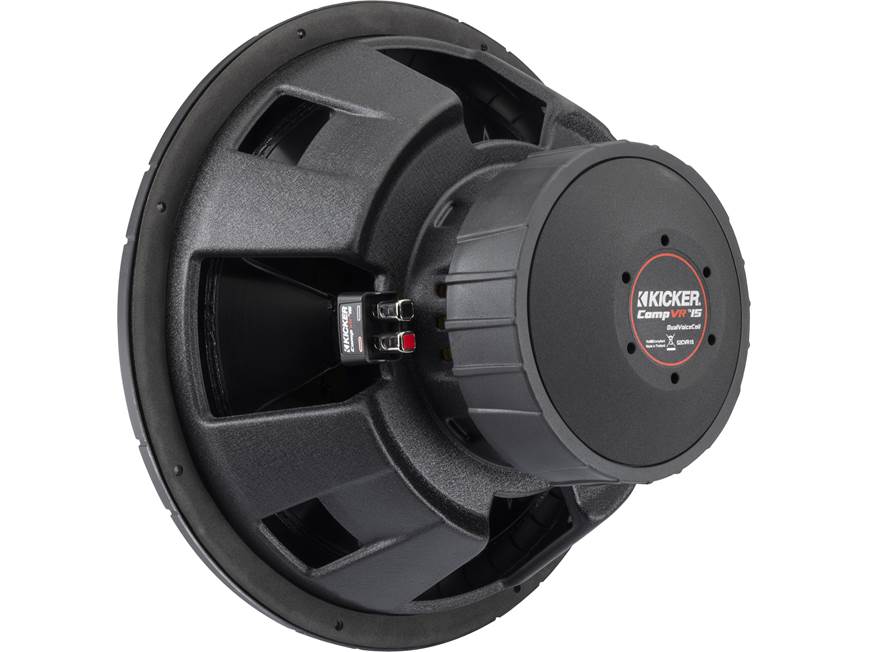 Kicker CompVR 52CVR152 CompVR® 15" subwoofer with dual 2-ohm voice coils