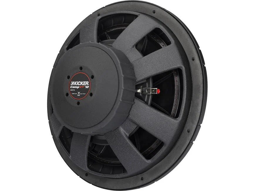 Kicker CompVT 52CVT124 CompVT® 12" 4-ohm slimline component subwoofer