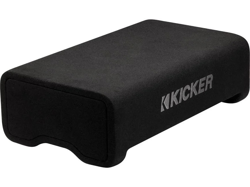Kicker 53PL7TDF10 Powered subwoofer with 10" L7T square shallow-mount sub and 500-watt amp