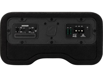 Kicker 53PL7TDF10 Powered subwoofer with 10" L7T square shallow-mount sub and 500-watt amp