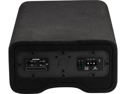 Kicker 53PL7TDF12 Powered subwoofer with 12" L7T square shallow-mount sub and 600-watt amp