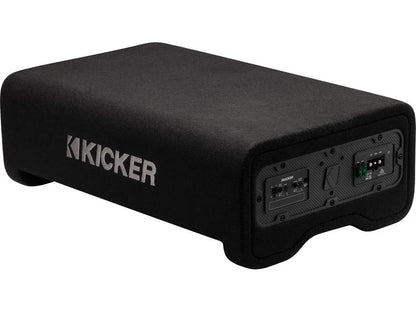 Kicker 53PL7TDF12 Powered subwoofer with 12" L7T square shallow-mount sub and 600-watt amp