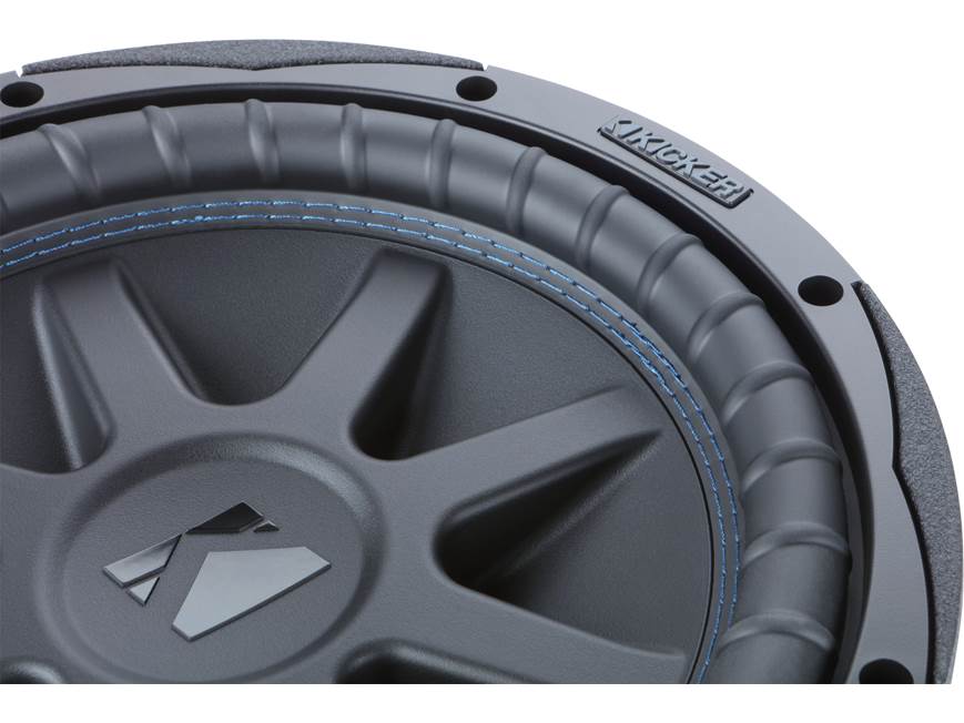 Kicker 50CVX104 CompVX Series 10" subwoofer with dual 4-ohm voice coils