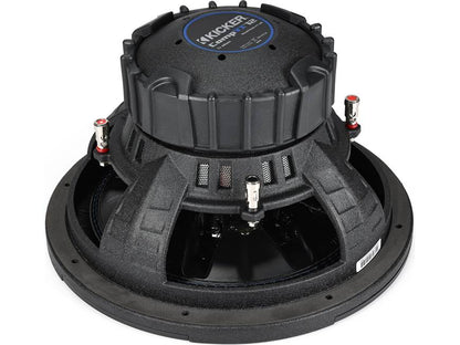 Kicker 50CVX124 CompVX Series 12" subwoofer with dual 4-ohm voice coils