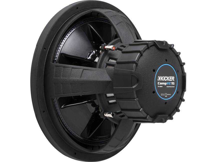Kicker 50CVX152 CompVX Series 15" subwoofer with dual 2-ohm voice coils