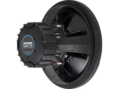 Kicker 50CVX152 CompVX Series 15" subwoofer with dual 2-ohm voice coils