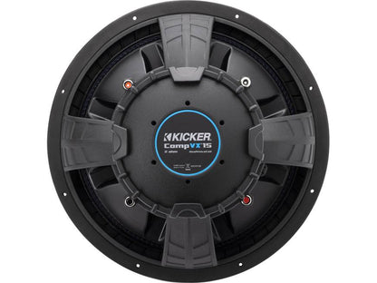 Kicker 50CVX152 CompVX Series 15" subwoofer with dual 2-ohm voice coils