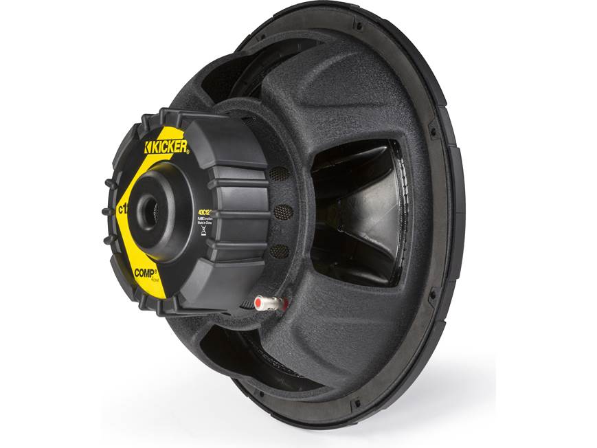Kicker 43C124 Comp Series 12" 4-ohm subwoofer