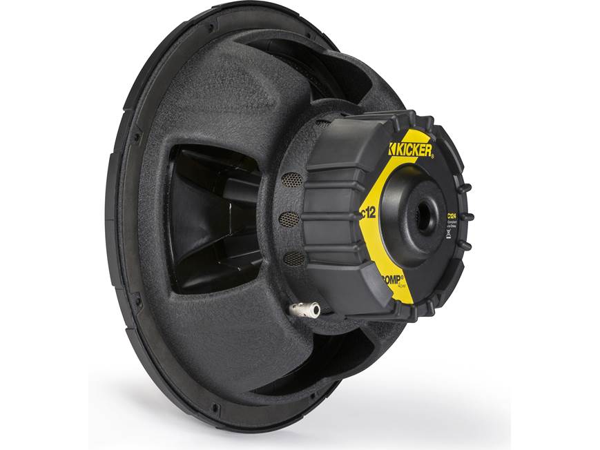 Kicker 43C124 Comp Series 12" 4-ohm subwoofer