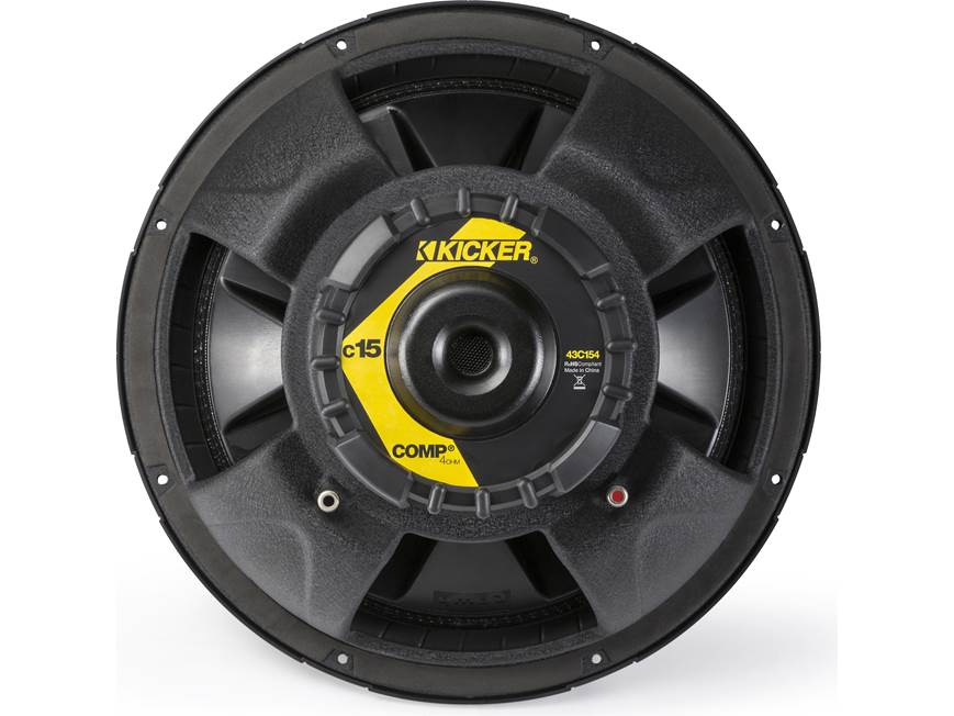 Kicker 43C154 Comp Series 15" 4-ohm subwoofer