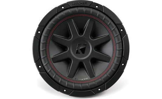 Kicker CompVR 43CVR104 10" subwoofer with dual 4-ohm voice coils