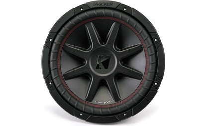 Kicker CompVR 43CVR122 12" subwoofer with dual 2-ohm voice coils