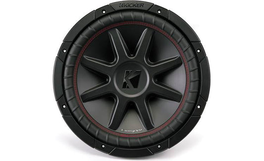 Kicker CompVR 43CVR124 12" subwoofer with dual 4-ohm voice coils