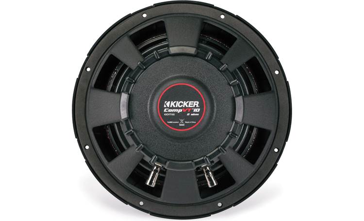 Kicker CompVT 43CVT102 10" 2-ohm subwoofer