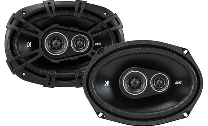 Kicker 43DSC69304 DS Series 6"x9" 3-way car speakers