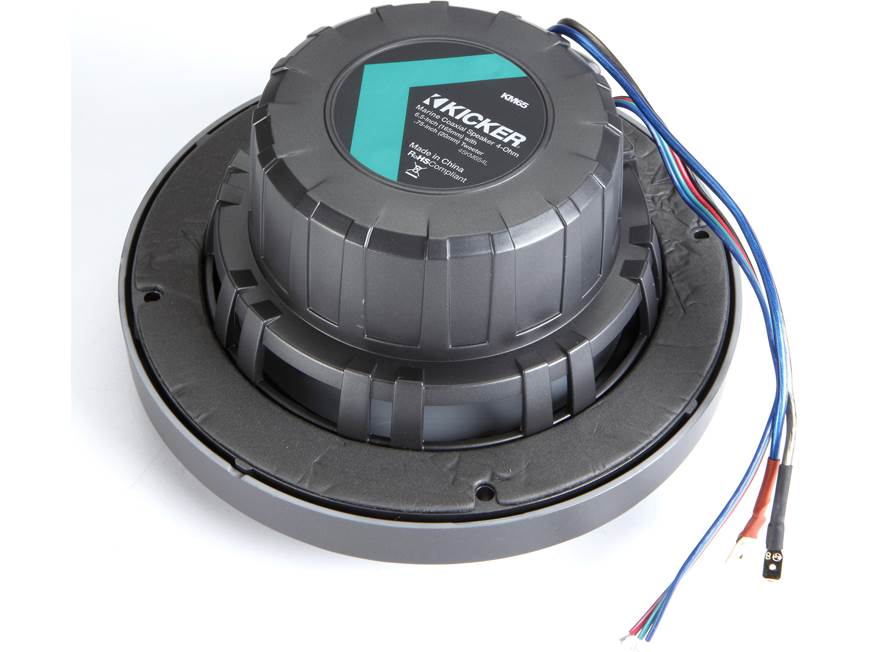 Kicker 45KM654L 6-1/2" 2-way marine speakers with LED lighting