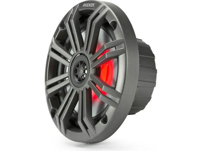 Kicker 45KM654L 6-1/2" 2-way marine speakers with LED lighting