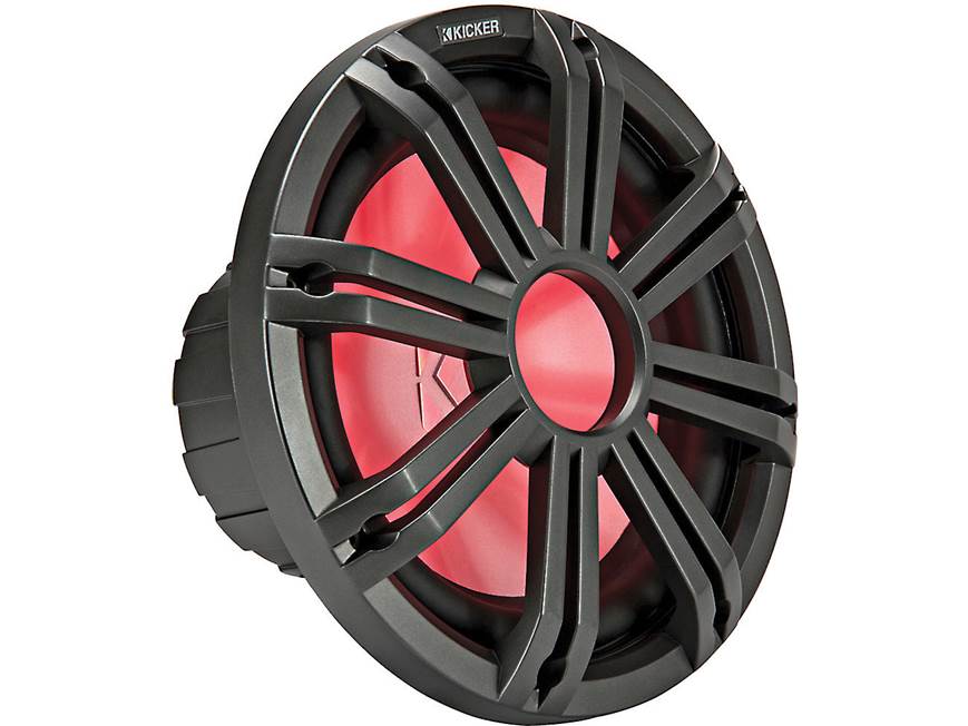 Kicker 45KMF104 10" 4-ohm marine subwoofer — optimized for free-air applications