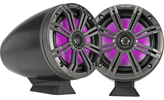 Kicker 46KMFC65 6-1/2 " tower speaker system for flat-surface installations