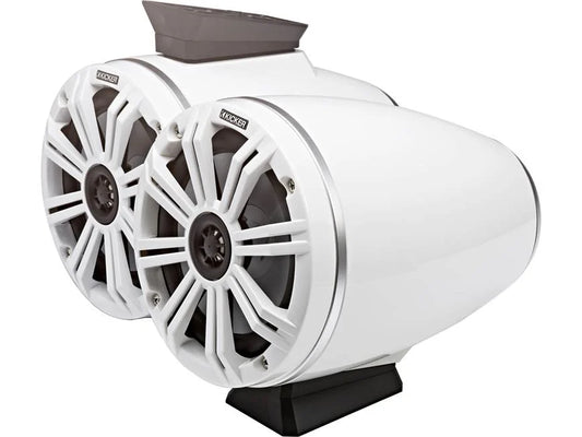 Kicker 46KMFC65W 6-1/2 " tower speaker system for flat-surface installations (White)