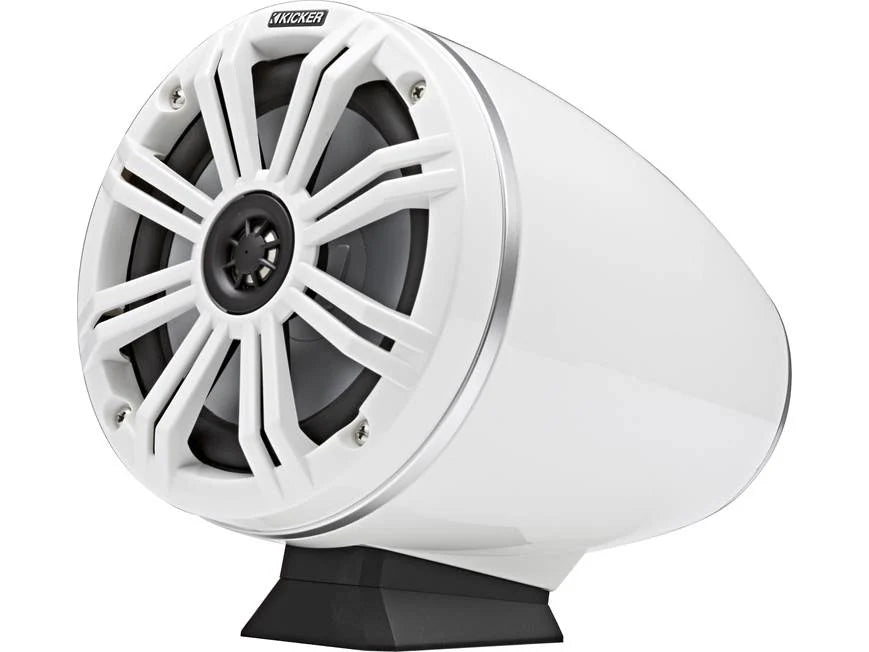Kicker 46KMFC65W 6-1/2 " tower speaker system for flat-surface installations (White)